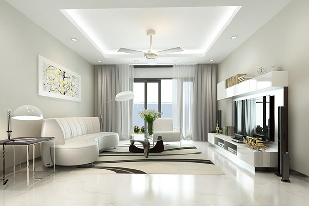 Thiết kế màu sắc căn hộ chung cư