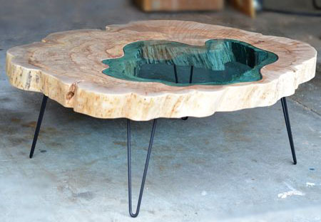 Bàn trà chân sắt Hairpin