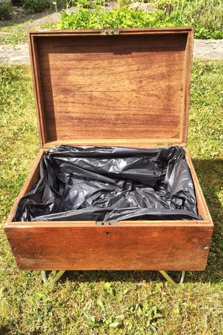 chậu hoa chân sắt hairpin đẹp