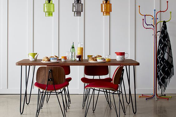 nội thất trang trí nhà cửa chân sắt hairpin