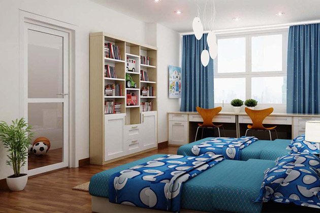 rèm cửa trang trí nội thất phòng ngủ