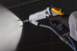 sơn chảy võng khi phun sơn tĩnh điện