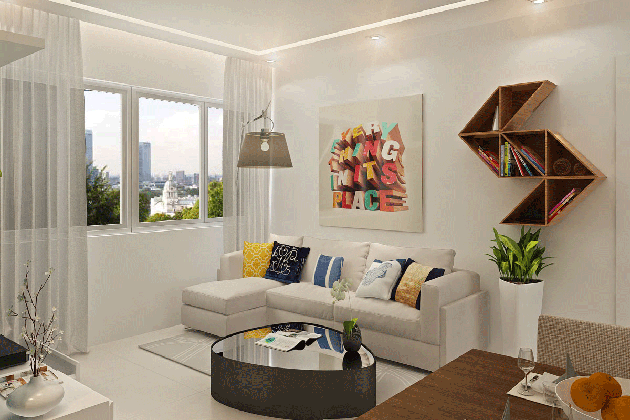 Thiết kế ánh sáng phòng khách