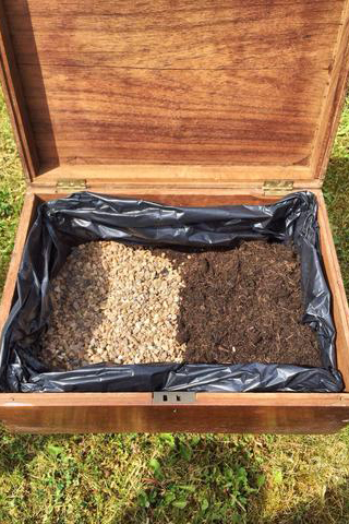 thùng gỗ chân sắt hairpin