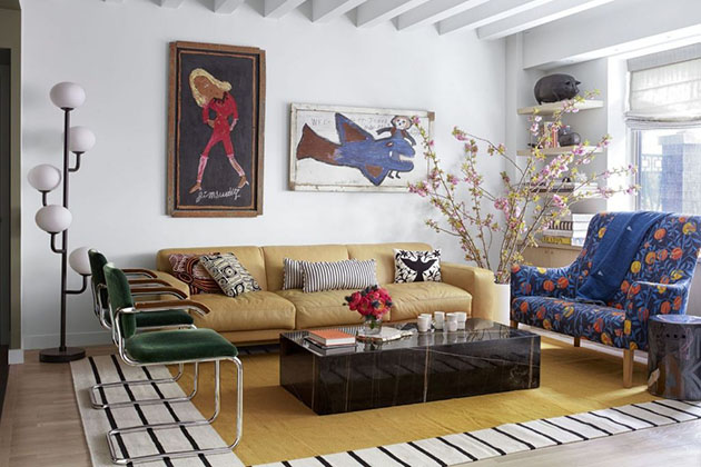 trang trí phòng khách độc đáo